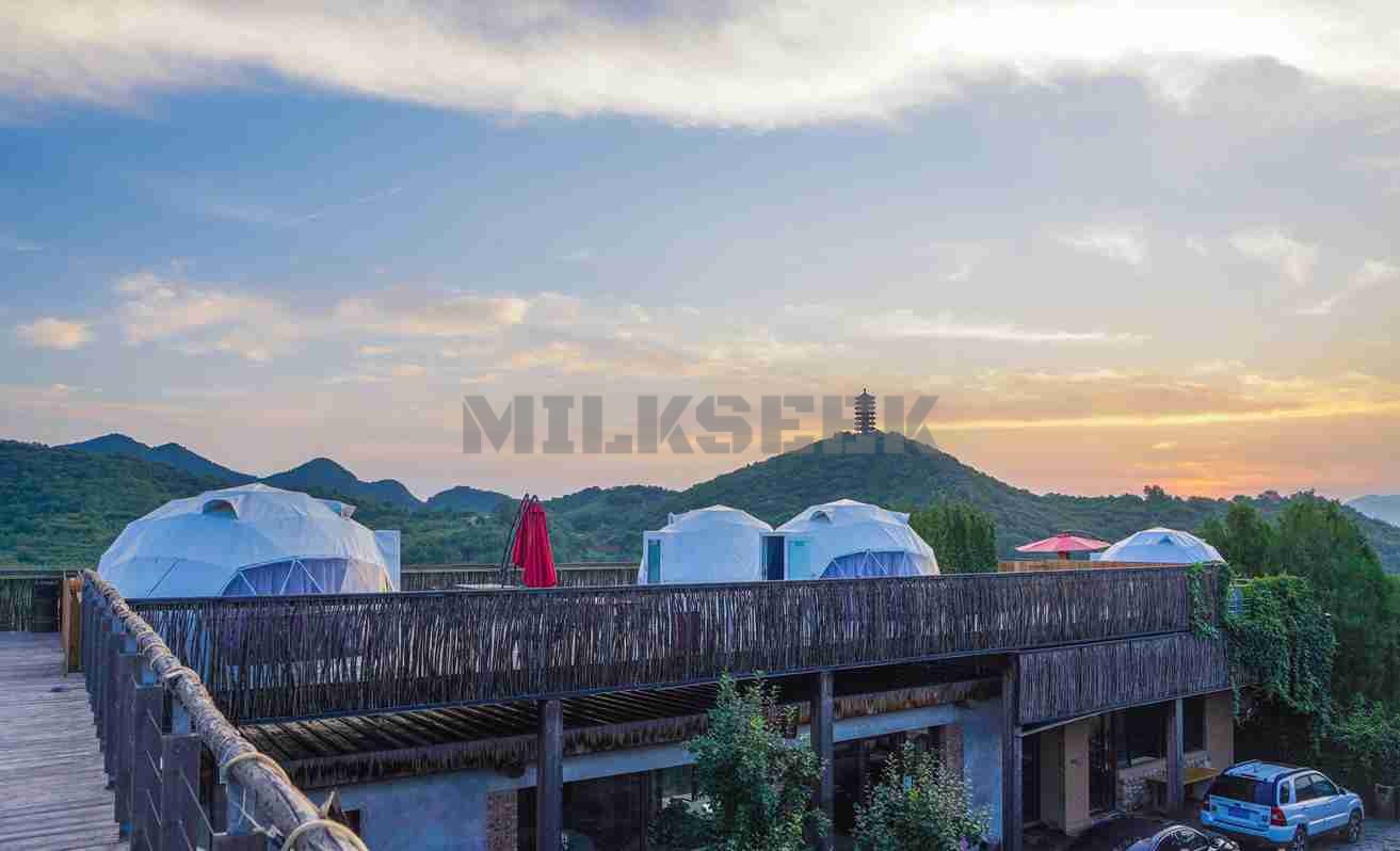 周末放松减压就去京郊民宿邂逅星空帐篷–金海湖·溪园民宿3MilkSeek都市体验网
