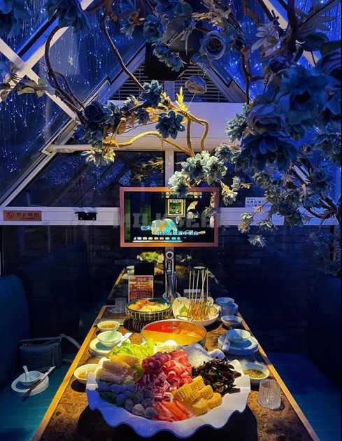 三里屯减压又养生的火锅餐厅–k泰星空帐篷餐厅港式花胶鸡火锅1MilkSeek都市体验网